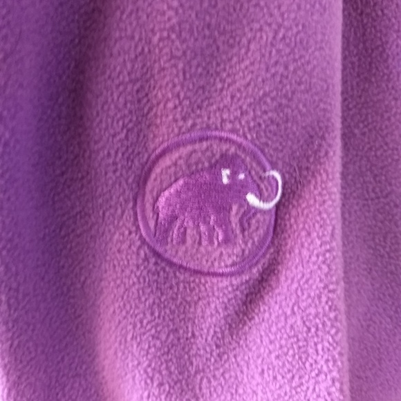 MAMMUT Women's Tecnopile Purple Full Zip - Picture 5 of 8